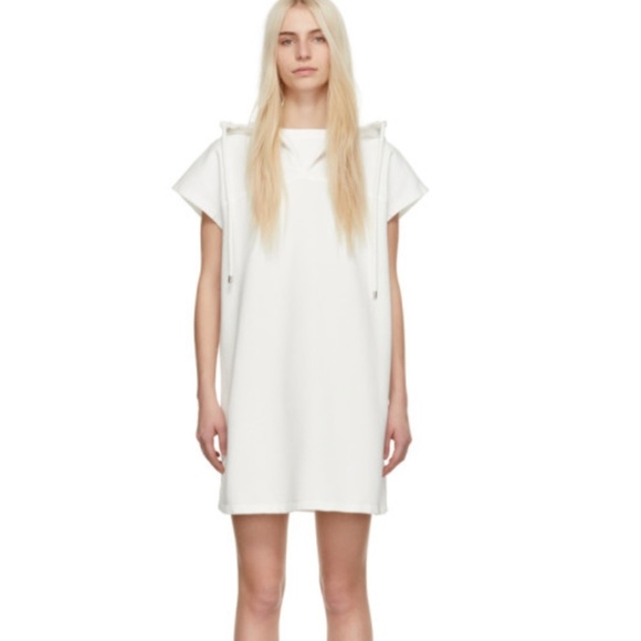 See By Chloe Dresses & Skirts - See by Chloe White Hoodie Mini Dress | Size Medium